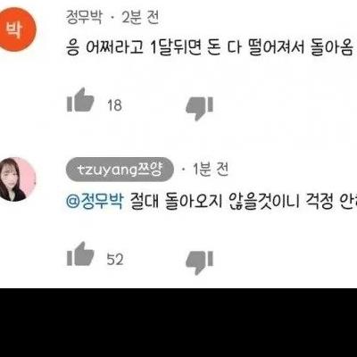 쯔양은 은퇴번복과 댓글박제 두개로 중죄인이 되어버렸죠 이토 머법관님들에게