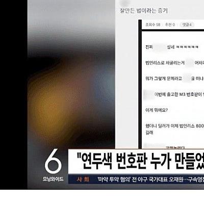 법인차 연두색 번호판 시행 그후