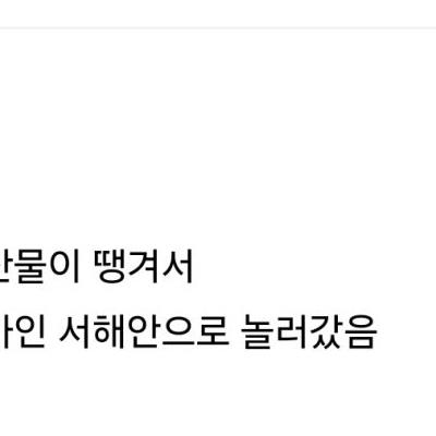 서해 놀러갔다가 실제 총 발견하고 신고한 썰