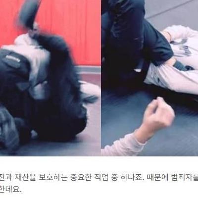 미국 여경들 기초 훈련 ㄷㄷ