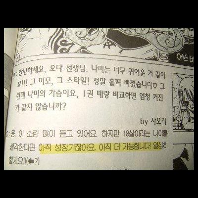 말한건 지키는 원피스 작가.gif